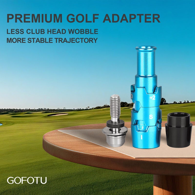 Gofotu .335 Blue Shaft Adapter Sleeve Compatible with Callaway Elyte Ai Smoke Series Drivers, Paradym, Epic, Rogue ST, Great Big Bertha, MAVRIK Series,815 Drivers - Image 2